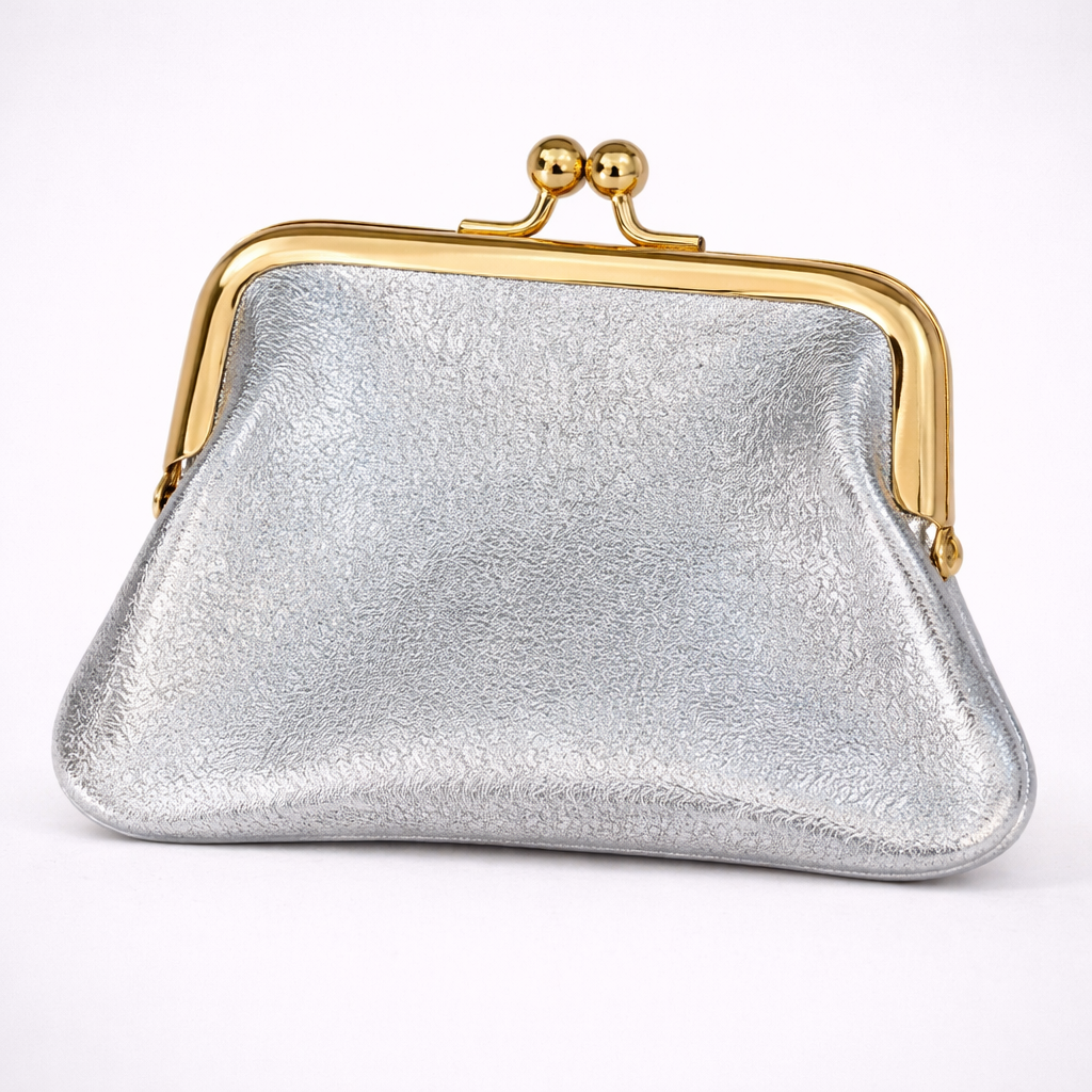 Porta monete Sofia – in pelle con chiusura a scatto