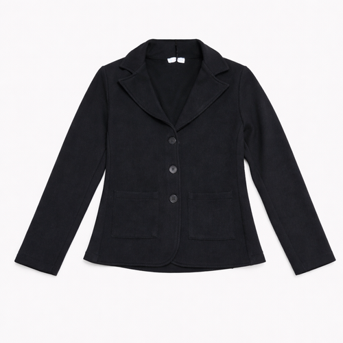 Blazer Donna Nero Made in Italy – Taglia Unica (S–XL)