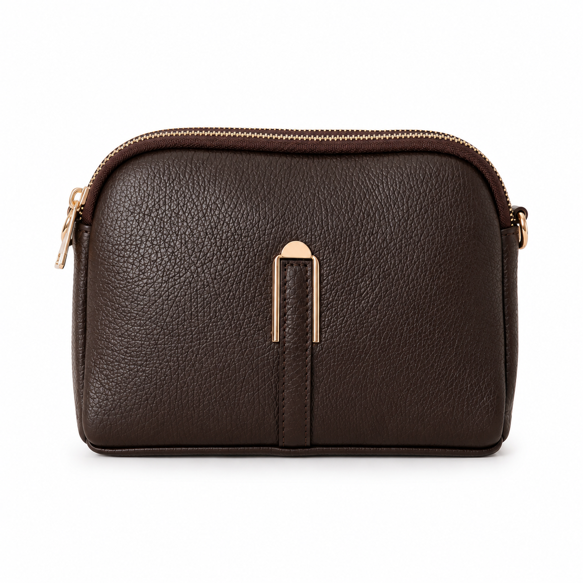 Borsa Allegra – Borsa a Tracolla in Pelle con Doppia Zip