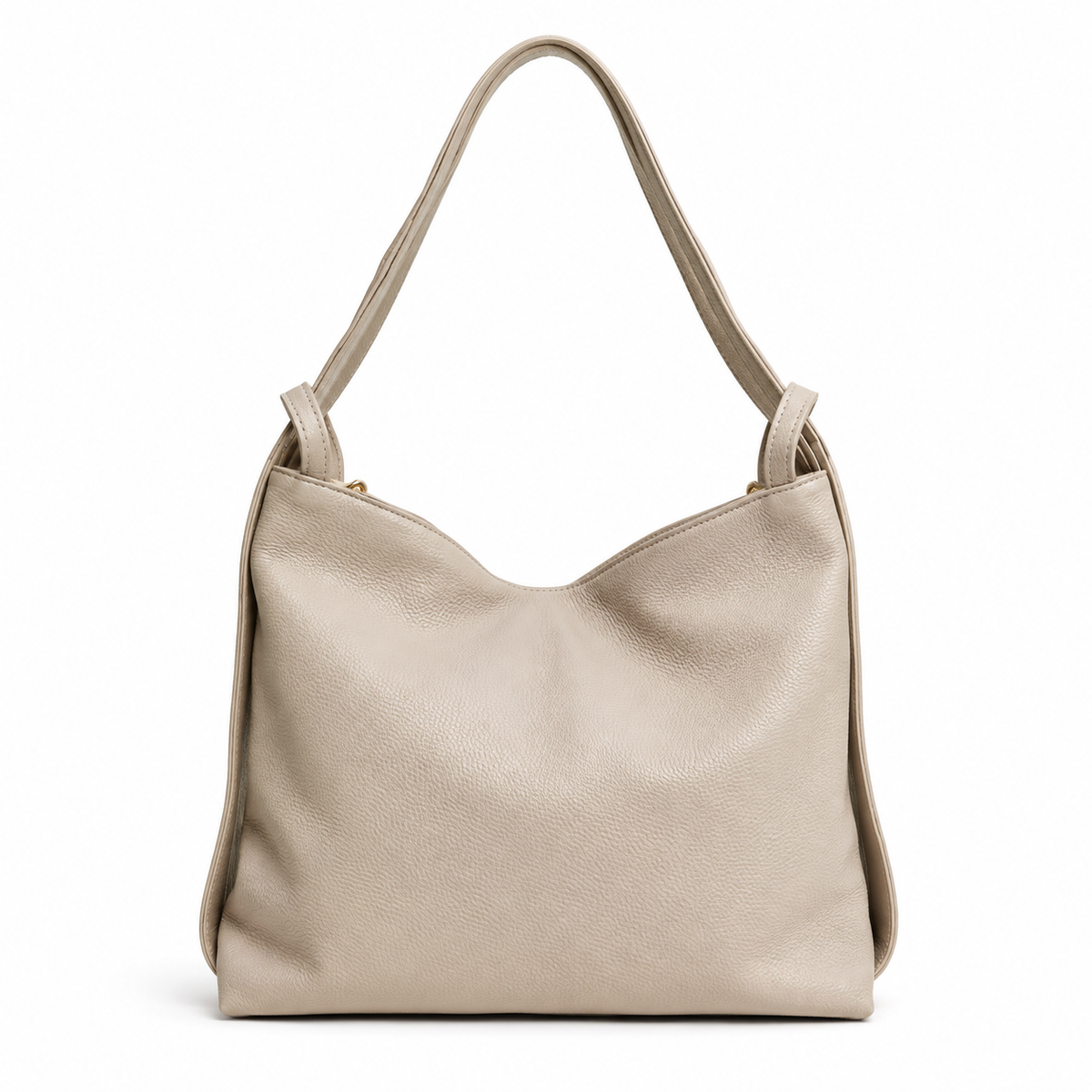 Borsa Bianca – Shopper e Zaino in Pelle Beige