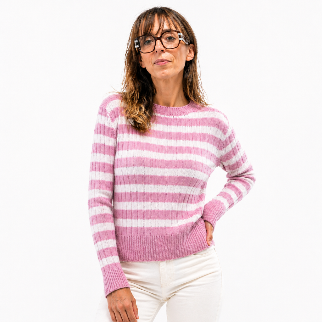 Maglia a Righe Casual Chic
