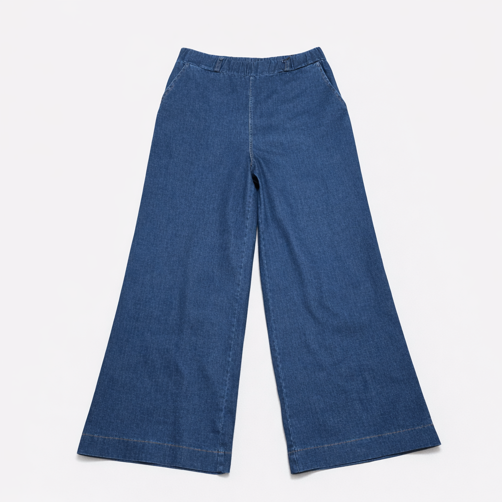 Pantalone Donna Linea Ampia con Vita Elasticizzata – Taglie S, M, L, XL