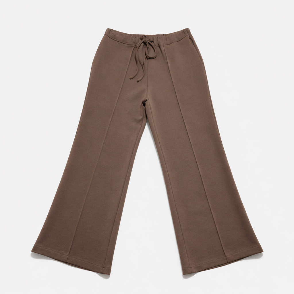 Pantalone Donna in Punto Milano con Coulisse – Taglia Unica (40-48)